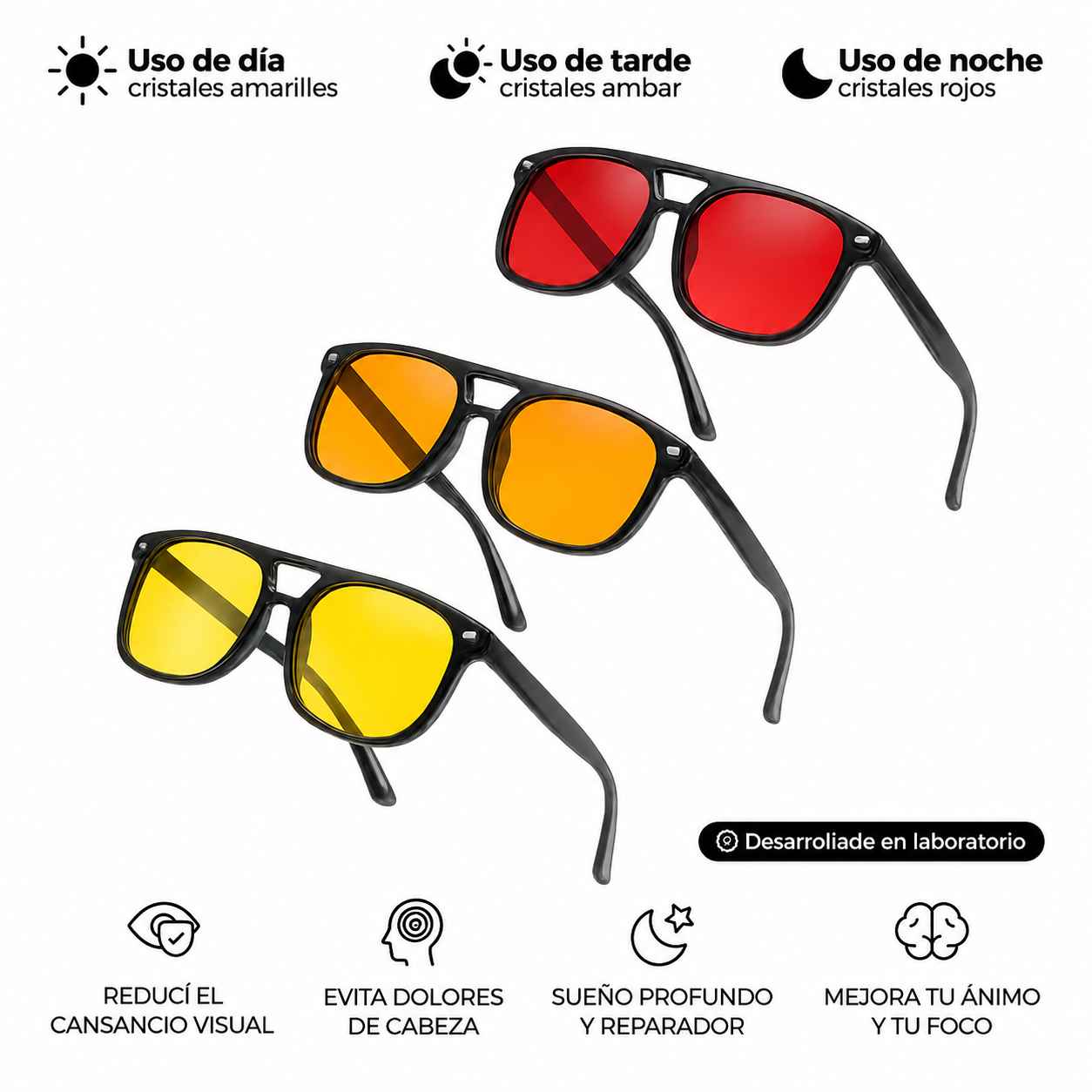 Anteojos LUMAIR – Blue Light Blocker