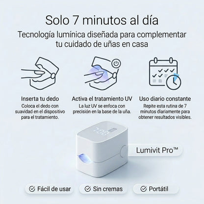 Lumivit Nail Light Pro - Antihongos UV