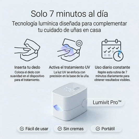 Lumivit Nail Light Pro - Antihongos UV